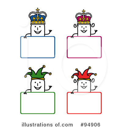 Royalty-Free (RF) Blank Sign Clipart Illustration by NL shop - Stock Sample #94906