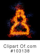 Blazing Symbol Clipart #103138 by Michael Schmeling
