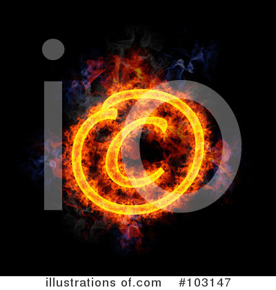 Blazing Symbol Clipart #103147 by Michael Schmeling