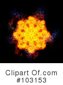 Blazing Symbol Clipart #103153 by Michael Schmeling