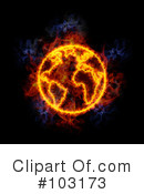 Blazing Symbol Clipart #103173 by Michael Schmeling
