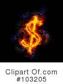 Blazing Symbol Clipart #103205 by Michael Schmeling