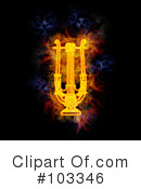 Blazing Symbol Clipart #103346 by Michael Schmeling