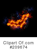 Blazing Symbol Clipart #209674 by Michael Schmeling