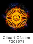 Blazing Symbol Clipart #209679 by Michael Schmeling