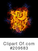 Blazing Symbol Clipart #209683 by Michael Schmeling
