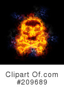 Blazing Symbol Clipart #209689 by Michael Schmeling