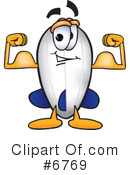 Blimp Clipart #6769 by Mascot Junction