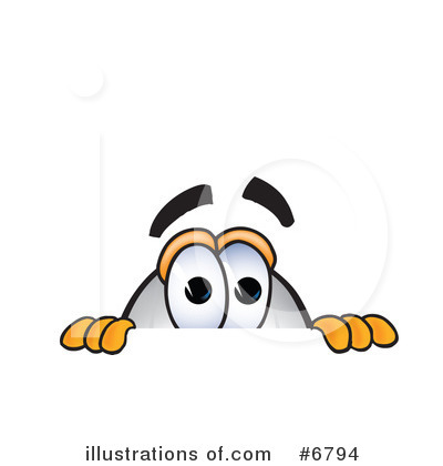 Royalty-Free (RF) Blimp Clipart Illustration by Mascot Junction - Stock Sample #6794