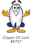 Blimp Clipart #6797 by Mascot Junction