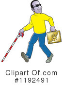 Blind Clipart #1192491 by Lal Perera
