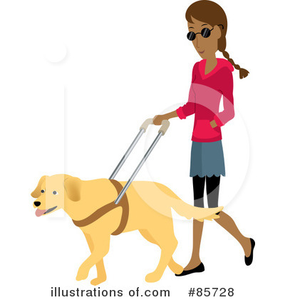Royalty-Free (RF) Blind Clipart Illustration by Rosie Piter - Stock Sample #85728