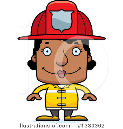 Firefighter Clipart #1330362 by Cory Thoman