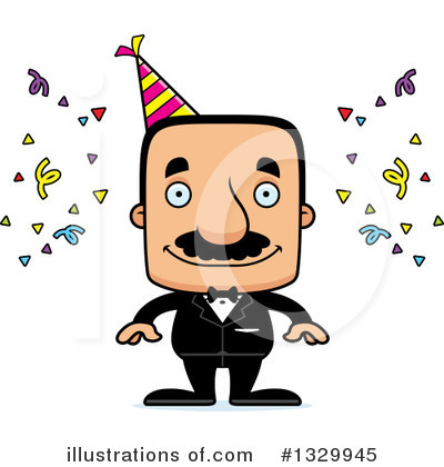 Mustache Clipart #1329945 by Cory Thoman