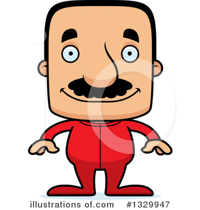 Mustache Clipart #1329947 by Cory Thoman