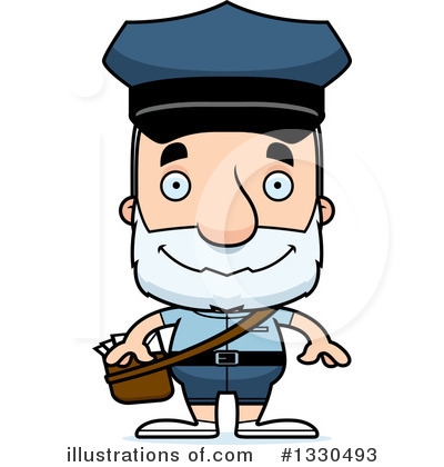 Mail Man Clipart #1330493 by Cory Thoman