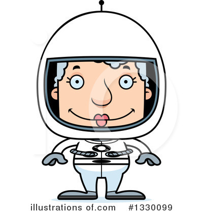 Astronaut Clipart #1330099 by Cory Thoman