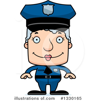 Police Man Clipart #1330165 by Cory Thoman