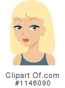 Blond Woman Clipart #1146090 by Rosie Piter