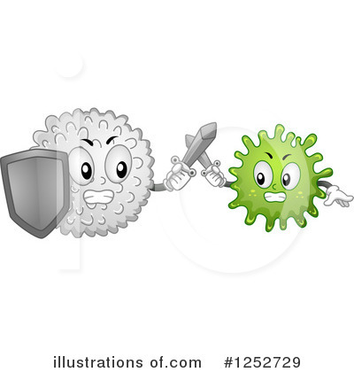 Royalty-Free (RF) Blood Cell Clipart Illustration by BNP Design Studio - Stock Sample #1252729