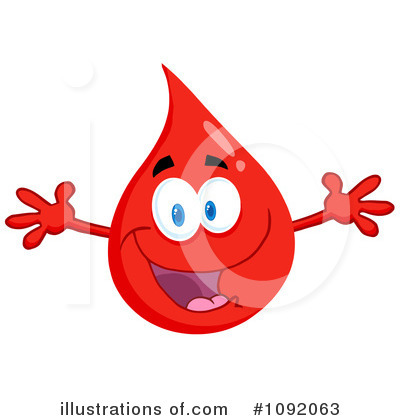 Royalty-Free (RF) Blood Clipart Illustration by Hit Toon - Stock Sample #1092063