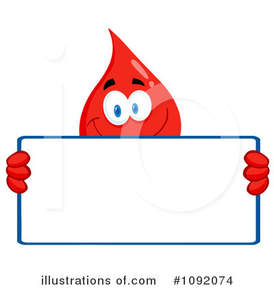Royalty-Free (RF) Blood Clipart Illustration by Hit Toon - Stock Sample #1092074