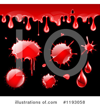 Blood Drop Clipart #1193058 by TA Images