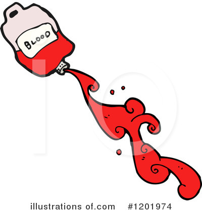 Royalty-Free (RF) Blood Clipart Illustration by lineartestpilot - Stock Sample #1201974
