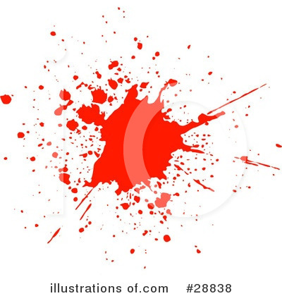Royalty-Free (RF) Blood Clipart Illustration by KJ Pargeter - Stock Sample #28838