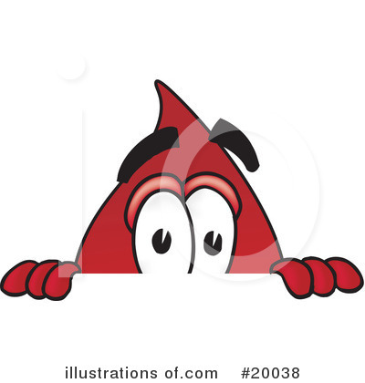 Royalty-Free (RF) Blood Drop Character Clipart Illustration by Mascot Junction - Stock Sample #20038