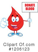 Blood Drop Clipart #1206123 by Hit Toon