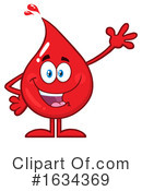 Blood Drop Clipart #1634369 by Hit Toon