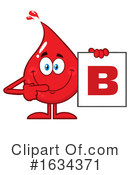 Blood Drop Clipart #1634371 by Hit Toon
