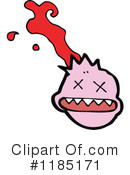 Bloody Face Clipart #1185171 by lineartestpilot