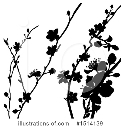 Royalty-Free (RF) Blossoms Clipart Illustration by AtStockIllustration - Stock Sample #1514139