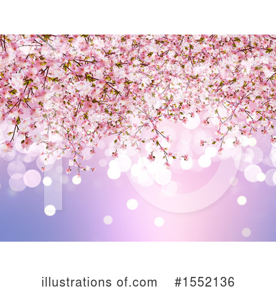Cherry Tree Clipart #1552136 by KJ Pargeter