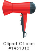Blow Dryer Clipart #1461313 by Vector Tradition SM