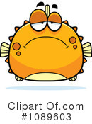 Blowfish Clipart #1089603 by Cory Thoman