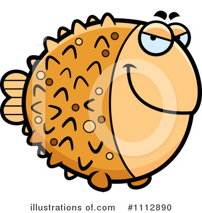 Blow Fish Clipart #1112890 by Cory Thoman
