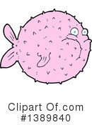 Blowfish Clipart #1389840 by lineartestpilot