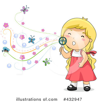 Royalty-Free (RF) Blowing Bubbles Clipart Illustration by BNP Design Studio - Stock Sample #432947