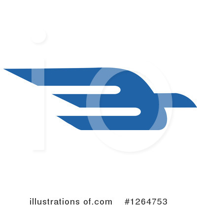 Royalty-Free (RF) Blue Bird Clipart Illustration by Vector Tradition SM - Stock Sample #1264753