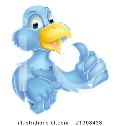 Bluebird Clipart #1303433 by AtStockIllustration