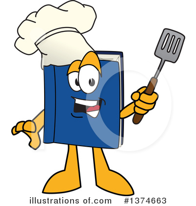 Cook Book Clipart #1374663 by Mascot Junction