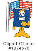 Blue Book Clipart #1374678 by Mascot Junction