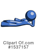 Blue Design Mascot Clipart #1537157 by Leo Blanchette