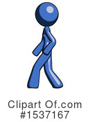 Blue Design Mascot Clipart #1537167 by Leo Blanchette