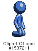 Blue Design Mascot Clipart #1537211 by Leo Blanchette
