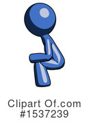 Blue Design Mascot Clipart #1537239 by Leo Blanchette