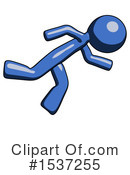 Blue Design Mascot Clipart #1537255 by Leo Blanchette